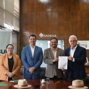 Contrato para execução do Avançar Mais Cidades cria modelo inovador de financiamento para municípios do RS   out25