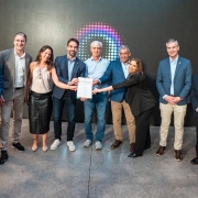 Leite participa da assinatura de termo com Invest RS que pode movimentar R$ 150 milhões em produção audiovisual no Esta