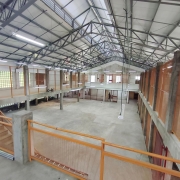 Foto mostra interior do almoxarifado do Hospital Psiquiátrico São Pedro, em Porto Alegre, recuperado por obra