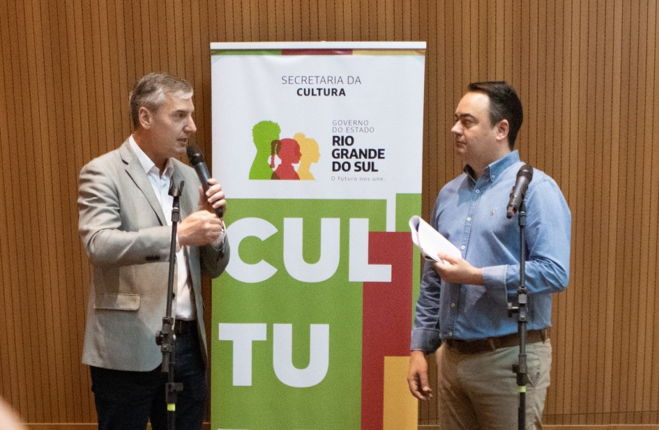 Secretário da Cultura, Eduardo Loureiro, reforçou que “de forma alguma as atividades do Multipalco serão interrompidas” -Foto: Jean Vitor Dettenborn/Ascom Sedac