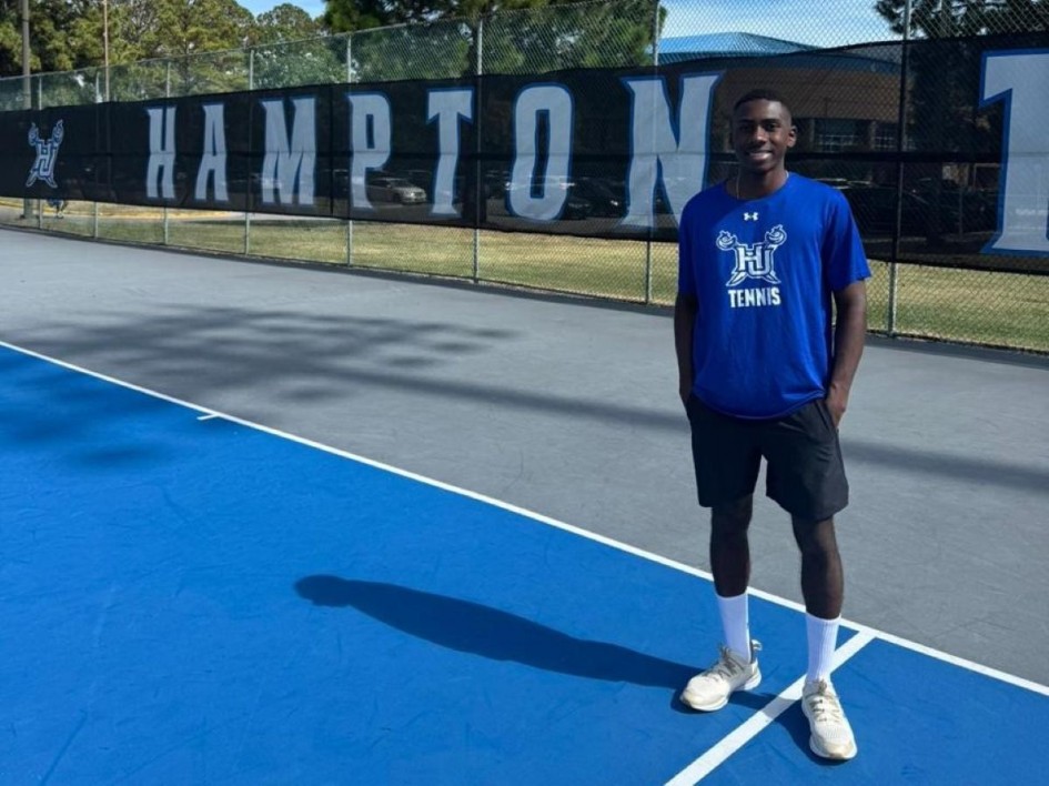 Tenista Rafael saiu de Porto Alegre e hoje tem bolsa integral do Estado para jogar nos Estados Unidos -Foto: Arquivo pessoal