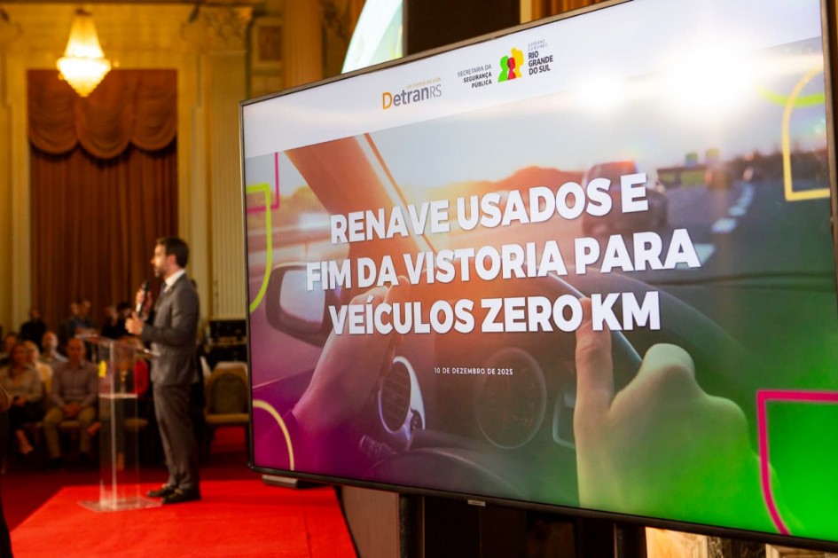 Com medida do governo Leite, cidadãos ficas livres de taxa e execução de vistoria veicular -Foto: João Pedro Rodrigues/Secom