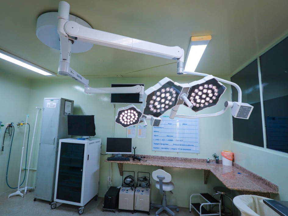 Novos equipamentos para o centro cirúrgico vão aumentar eficiência nos procedimentos, reduzindo riscos e aumentando a segurança -Foto: Arthur Vargas/Ascom SES