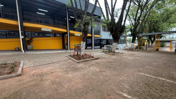 Novo prédio da Escola Estadual de Ensino Médio José Mânica, de Santa Cruz do Sul