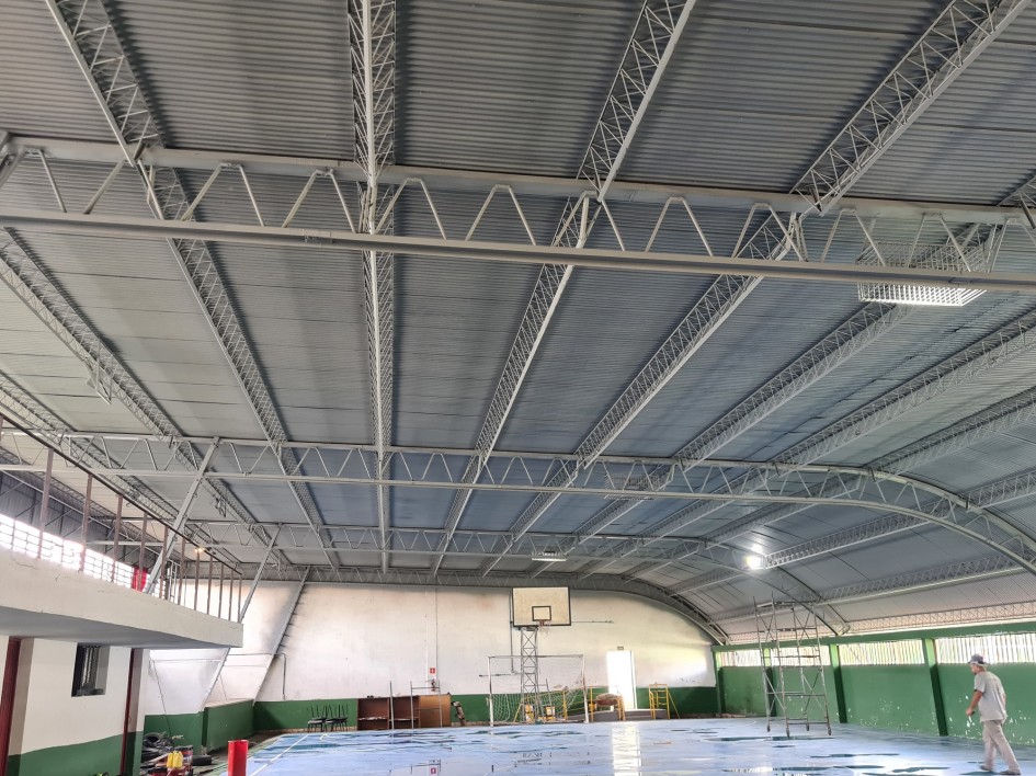 Em Canoas, Instituto de Educação Dr Carlos Chagas recebeu obras, como no ginásio, que somam R$ 5 milhões -Foto: Heitor Maggi/SOP