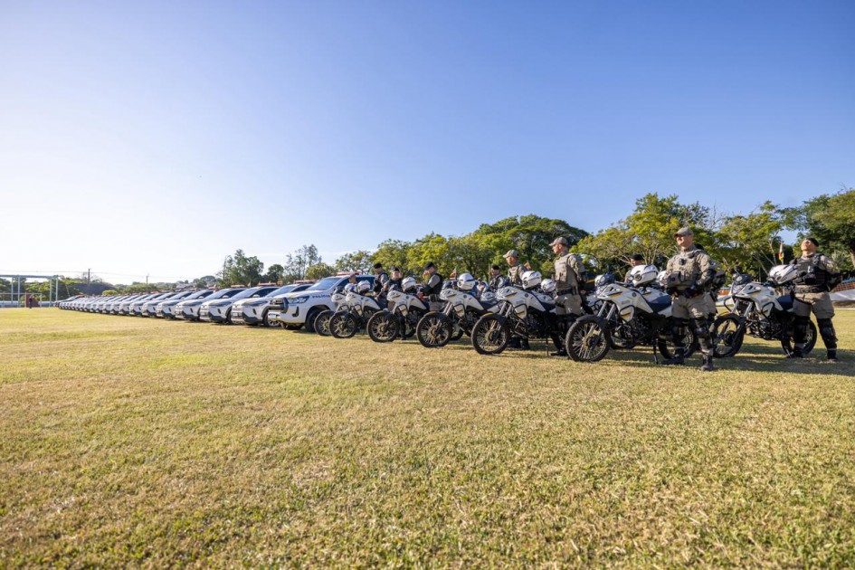 Forças de segurança ampliam capacidade operacional com aeronaves, embarcações e nova frota de veículos -Foto: Vitor Rosa/Secom