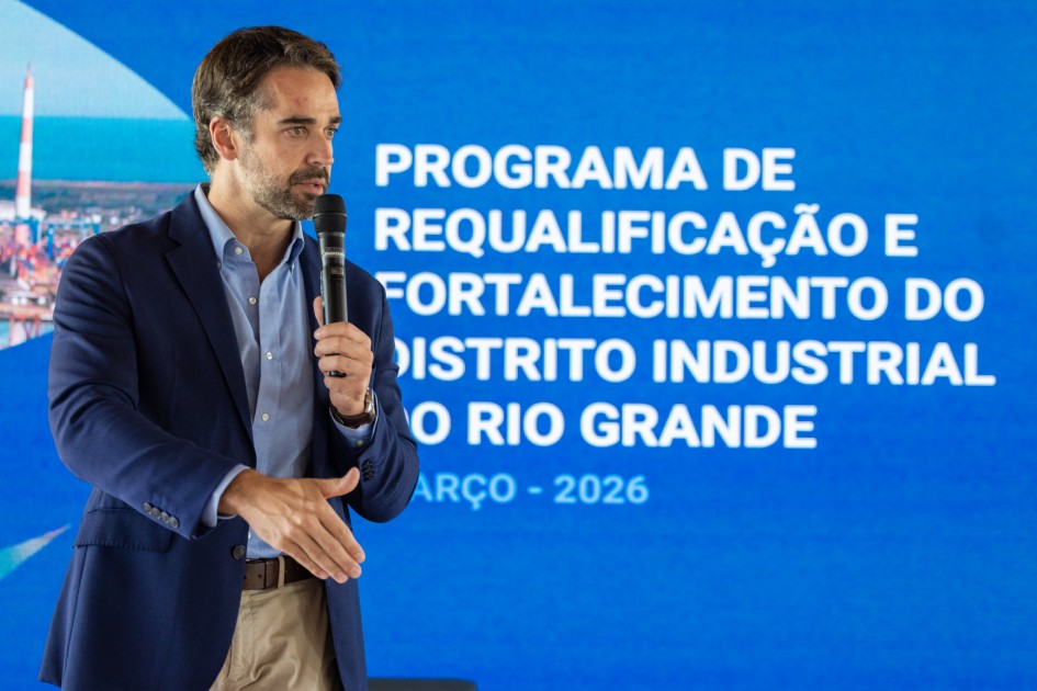 Eduardo Leite ressalta salto na capacidade de investimento do porto e nova etapa de modernização -Foto: Vitor Rosa/Secom