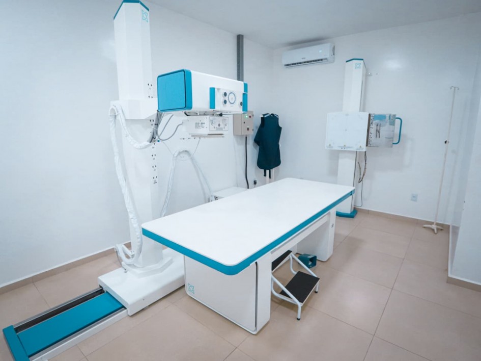Recursos possibilitaram reforma para implantação do serviço de raio-x, bem como a aquisição de equipamentos -Foto: Arthur Vargas/Ascom SES