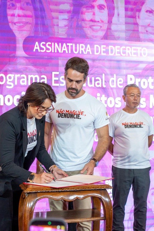 Governador Eduardo Leite no lançamento do programa.