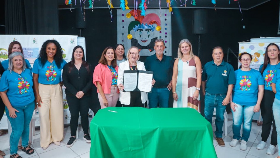 Assinatura para habilita&ccedil;&atilde;o do TEAcolhe em Cap&atilde;o do Le&atilde;o ocorreu nesta sexta-feira