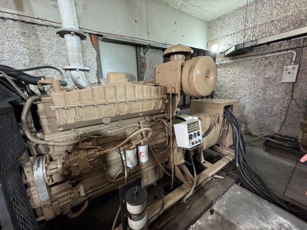 Como era antes a subestação de energia do Hospital Geral de Caxias do Sul.