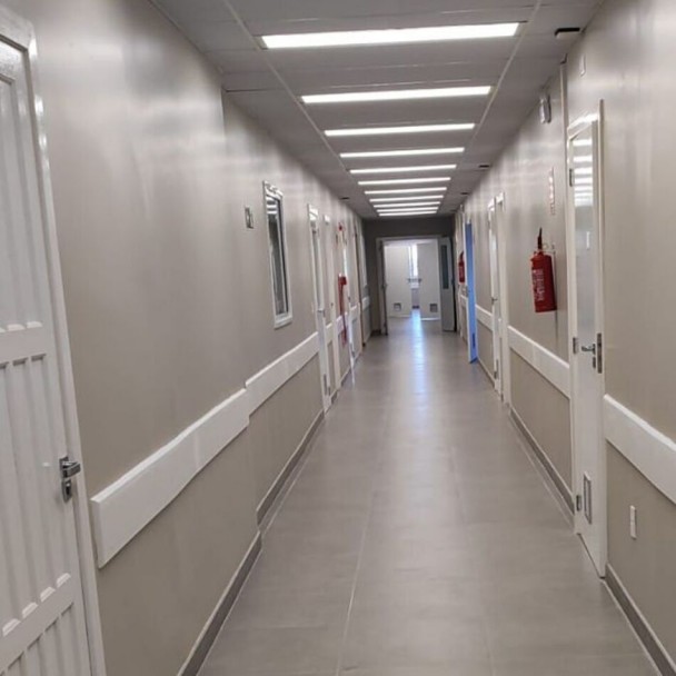 Foto da Unidade de Saúde Mental do Hospital São Francisco de Paula qualificada com projeto do governo Leite