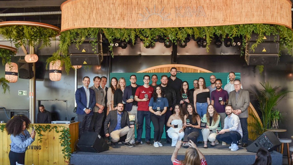 Foto da premia&ccedil;&atilde;o dos vencedores