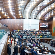 Imagem de sess&atilde;o da Assembleia Legislativa