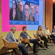 Odir Dellagostin (Fapergs), Joel Goldenfum (Comit&ecirc; Cient&iacute;fico), Alexandra Passuello (Comit&ecirc; Cient&iacute;fico), Pedro Capelupp