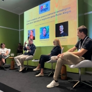 Foto do painel &ldquo;Como construir um posicionamento estrat&eacute;gico para atrair talentos e neg&oacute;cios para Porto Alegre&rdquo;