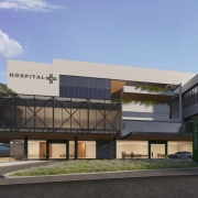 Proje&ccedil;&atilde;o mostra fachada de como ser&aacute; o novo hospital de Viam&atilde;o