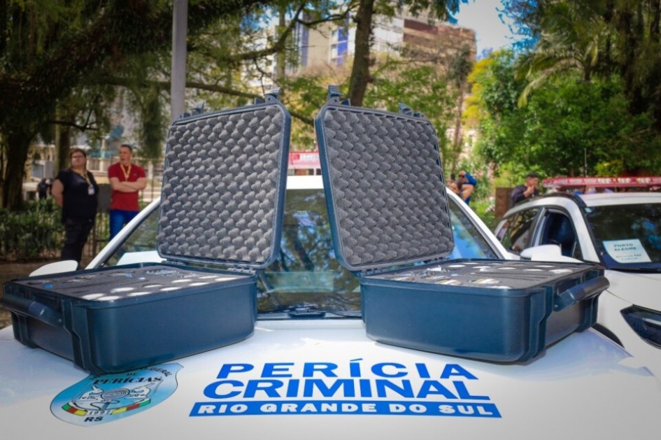 Kits de papiloscopia reforçam atuação científica em investigações criminais -Foto: Sofia Vilela/Ascom IGP