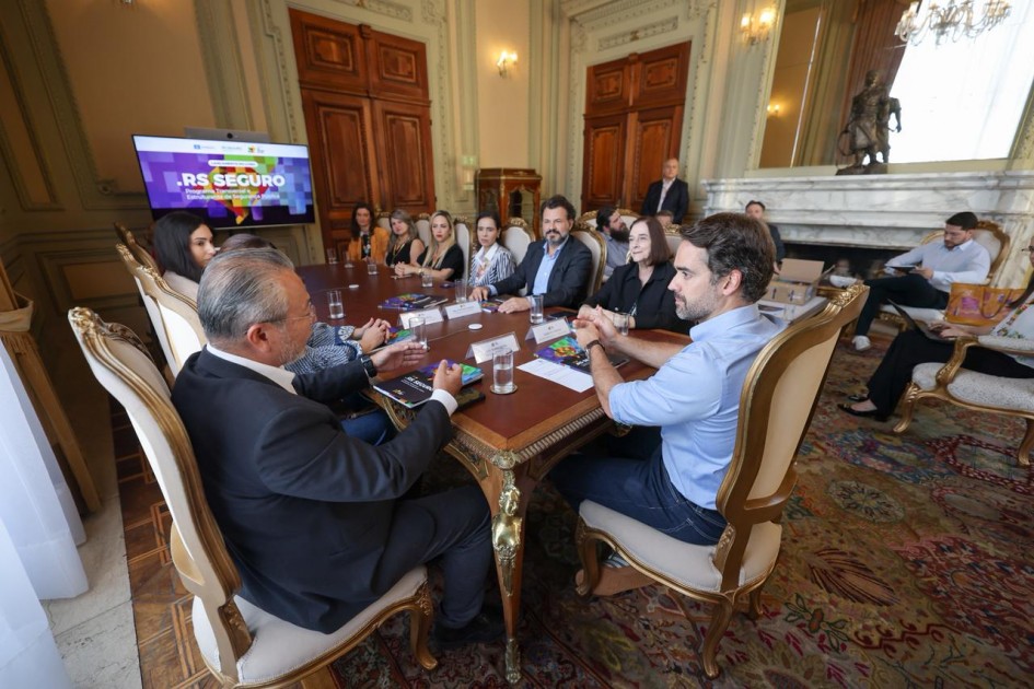 Parceria com a Unesco amplia alcance de publicação técnica do RS Seguro -Foto: Vitor Rosa/Secom