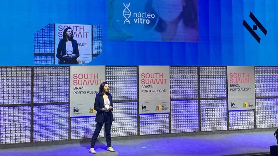 Foto de participante do South Summit Brazil