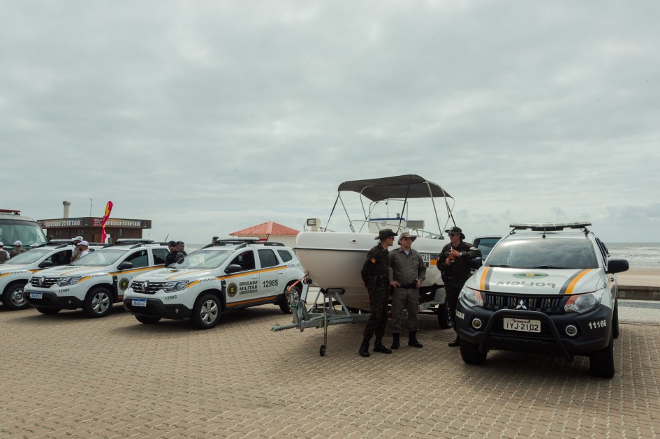 Brigada Militar recebeu novos veículos para reforçar atuação -Foto: Felipe Dalla Valle/Arquivo