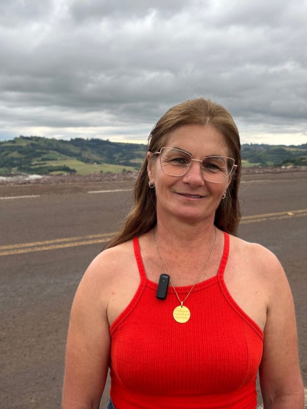 Marília de Bairro Zanardi comemora o aumento do movimento e planeja ampliar o restaurante para receber mais turistas Fot