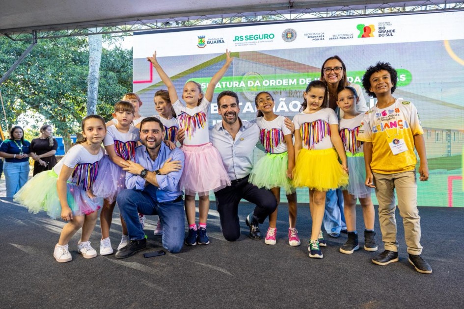 Obra integra o RS Seguro, que além de levar segurança, também age com ações de cultura e educação nas comunidades atendidas -Foto: Vitor Rosa/Secom
