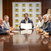 Eduardo Leite assina ordem de in&iacute;cio para obras de recupera&ccedil;&atilde;o da ERS 437, da ERS 448 e da RSC 453, na Serra   abr26