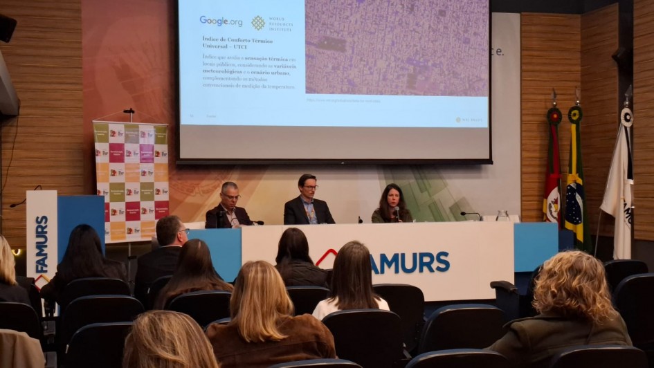 Com representantes da ONU e WRI Brasil, painel debate a constru&ccedil;&atilde;o da resili&ecirc;ncia no Rio Grande do Sul mai26
