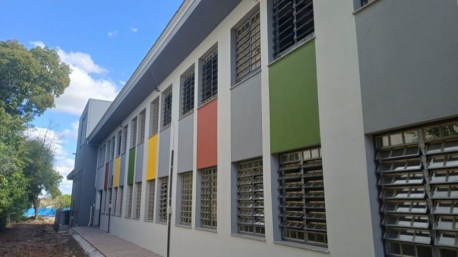 Escola José Mânica, em Santa Cruz do Sul, recebeu R$ 4,4 milhões para novo prédio com mais de 1,5 mil metros quadrados -Foto: Jéssica Seibt/SOP