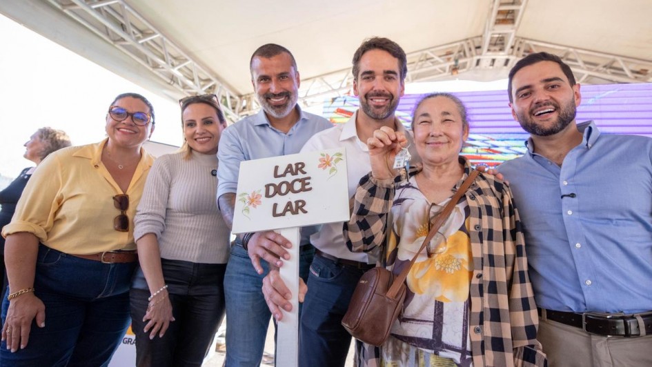 Leite e Gabriel entregam 20 casas definitivas em Estrela constru&iacute;das pelo Programa A Casa &eacute; Sua   Calamidade mai26