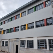 Fachada   &Uacute;ltima etapa da recupera&ccedil;&atilde;o do Instituto de Educa&ccedil;&atilde;o Crist&oacute;v&atilde;o de Mendoza, em Caxias do Sul, chega a 70% d