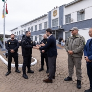 RS   Estado oficializa troca de comando da Penitenci&aacute;ria Estadual do Jacu&iacute; 30 6 26