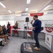 02 10 2026   Cerim&ocirc;nia de reinaugura&ccedil;&atilde;o da Unidade de Atendimento do Tudo F&aacute;cil Zona Sul, em Porto Alegre
